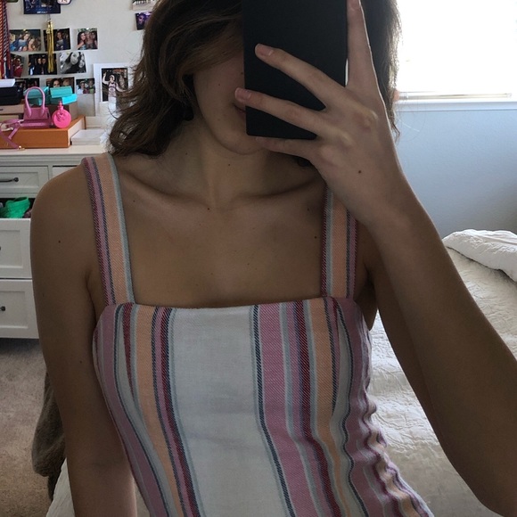 Striped mini dress - Picture 2 of 4